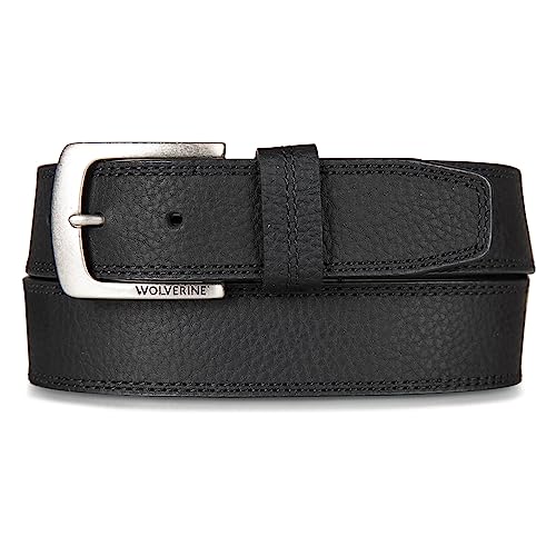 Image of Wolverine Full Grain Leather | Workwear | Heavy Duty | Durable | Everyday | Classic | Casual | Metal Buckle