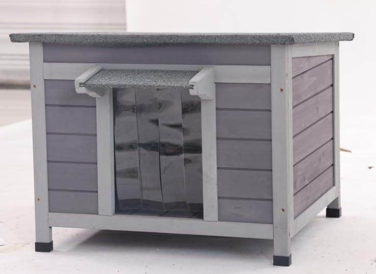 Outdoor Cat House with Insulation Liner Feral Kitty Shelter for Outdoor Cats Cat Shelter for Winter