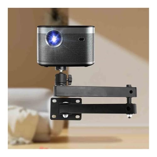 Support de projecteur mural rétractable et pliable pour maison et bureau