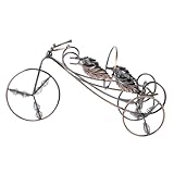 remolque barato para perro Soporte para botellas para exhibición: el diseño elegante y vintage de este botellero también lo convierte en una hermosa decoración para su hogar, botellero