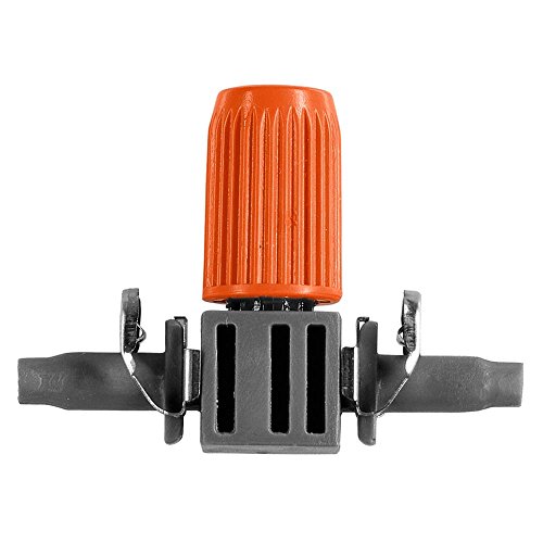 Gardena Micro-Drip-System Regulierbarer Reihentropfer: Tropfer für Pflanztröge mit unterschiedlichem Wasserbedarf einfache Reinigung (8392-20)