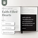 Christian Journal Co 365 Days Of Faith Notebook - Black Hardback | Faith, Bible Study & Self-Reflection Diary | Daily Spiritual Companion for Prayer, Bible Study & journaling | Beautiful Gift Box - Image 3
