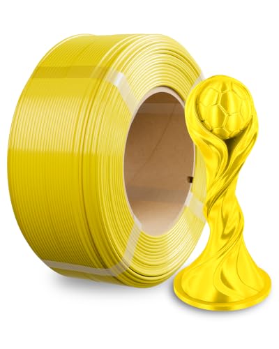 Image of Polymaker Panchroma Silk PLA Filament Refill 1.75mm 1kg, Yellow