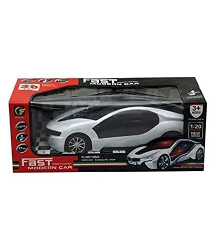 HK Toys 3D Light Fast Speed Modern 2 Function Remote Control Racing Car Toy for Kids, Adults, Boys, Modern Design-RC Vehicle Toy for Kids (Color May Vary) (B0B82PCFRQ) Amazon Price History, Amazon Price Tracker