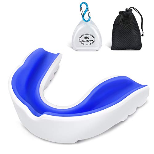 GeekSport Football Mouth Guard Sports, Mouthguard for UFC, Boxing, Lacrosse, Ice Hockey, etc
