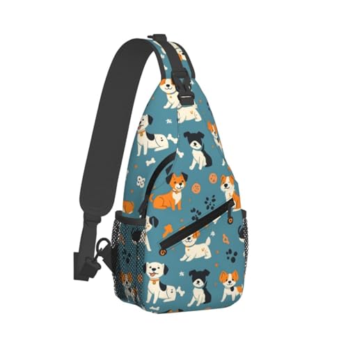 Sac à bandoulière chiot mignon idéal pour vos randonnées et voyages actifs