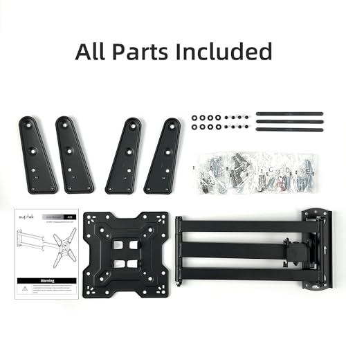 Suptek Corner Tv Wall Mount For Most 23 Inch-60 Inch Tvs, Full Motion Long Arm Tv Mount 30 Inch Extension Articulating Wall Mount Tv Bracket Max Vesa 400X400Mm thumb #8