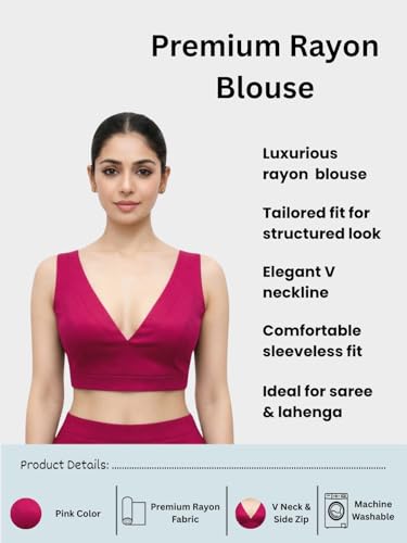 Image of Thevasa Women's Divine Depth Sleeveless Blouse