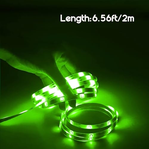 Tira de LED flexible 2 m color verde 12V 150 LEDs miniatura 2