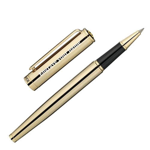 BEILUNER Luxury 24K Rollerball Pen (Gold (Personalized))
