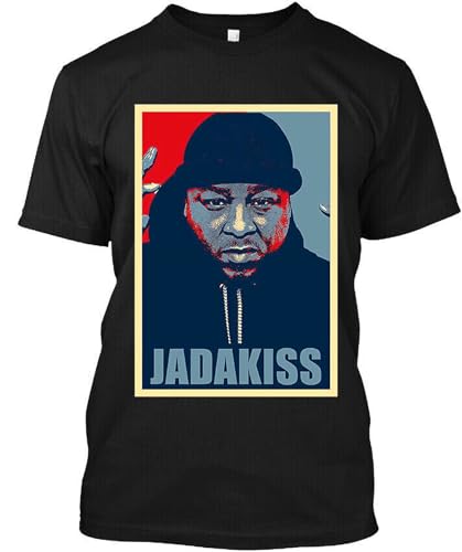 Photo de NWT Jadakiss American Rapper Hip Hop Musician Retro Vintage Logo T-Shirt S-3XL BlackMedium