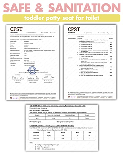 Napei Potty Training Seat With Step Stool Ladder,Potty Training Toilet For Kids Boys Girls Toddlers-Comfortable Safe Potty Seat Potty Chair With Anti-Slip Pads Ladder,Splash Guard（Pink）- 01 #TOP6