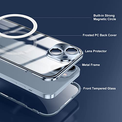 Coque iPhone 14 Plus magnétique 360 protection verre