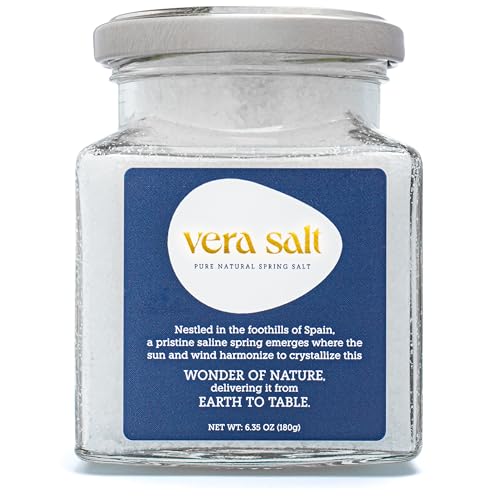 Sal en escamas Vera Salt 300 g frasco miniatura 1
