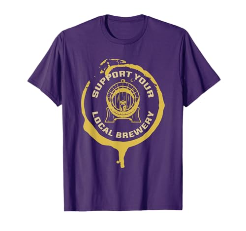 Men's Day Gift Malt Barley Beer Strong Beer T-Shirt