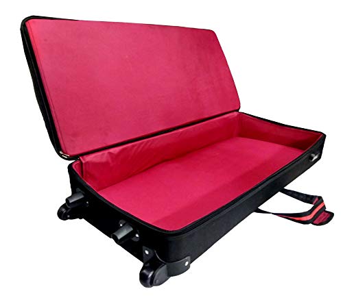 Image of MALAV Yamaha PSR-SX900 Synthesizer /Arranger Carry CoverBag with Padding & Back Shoulder Straps (Premium Case Bag with Additive Feature of Steel of Steel Plated Frame)