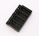 Rantow Rapid 4-in-1 Multi MiniDrone Parallel Battery Charger for Jumping Sumo, Swing, Mambo, Rolling Spider, Air Night Airborne Cargo, Jumping Race, Jumping Night, Hydrofoil Drone