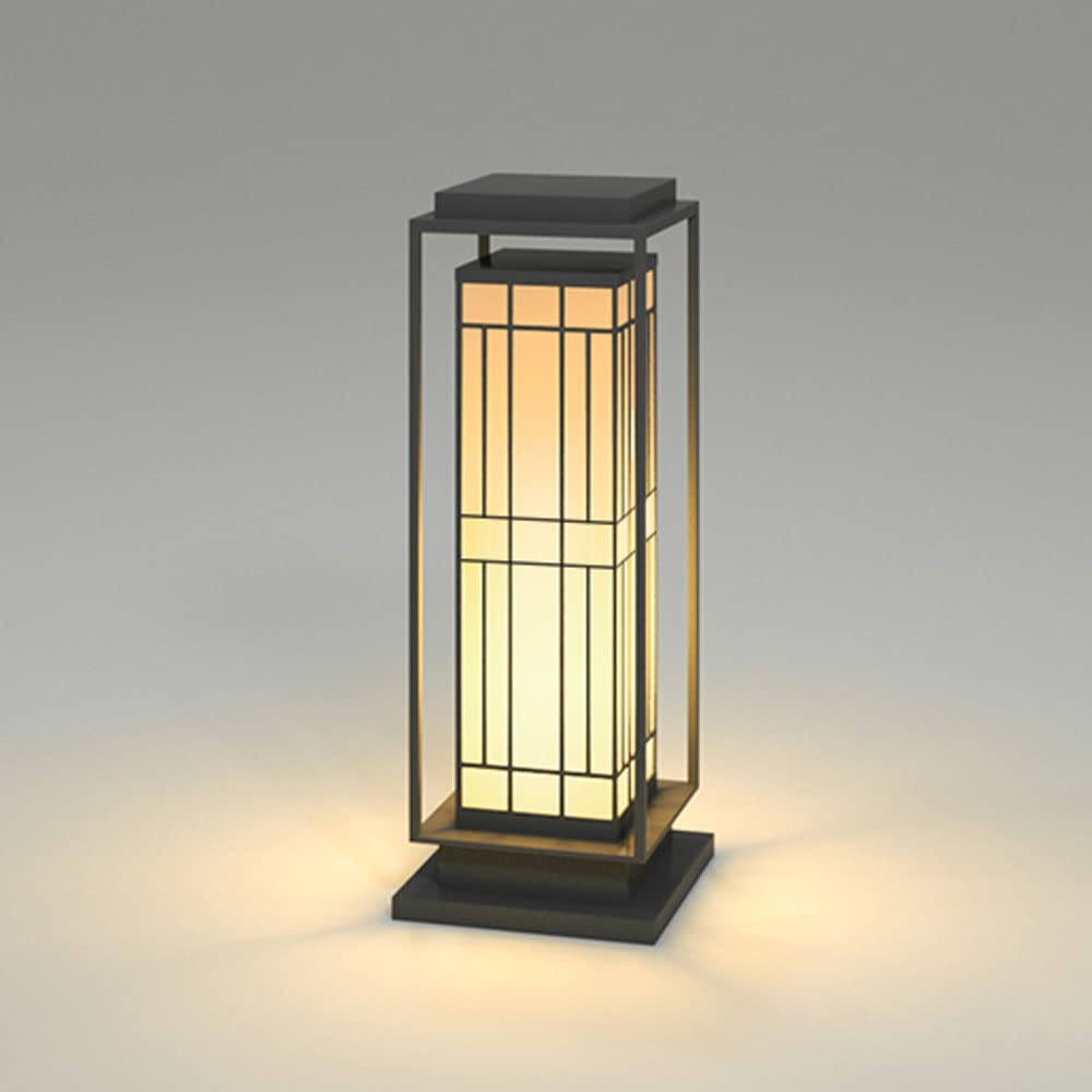Solar Outdoor Garden Lights Waterproof Porch Post Lighting Column Head Lamp LED Solar Pathway Landscape Lights for Patio