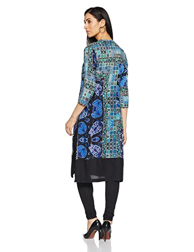 Image of Rain and Rainbow Women's Straight Kurta