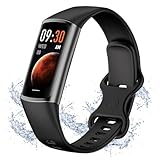 Excelpeakia Fitness Tracker, 25 Sports Modes, Heart Rate/Blood Oxygen and Pressure Monitor Sleep Step Tracker/Carolies Waterproof Smartwatch Smart Bracelet for Android and iOS Phone