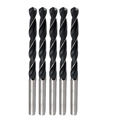 Aexit 5 Pcs Tool Holder HSS Straight Drill Hole 7mm Dia. Twist Drill Tool Bit Model:83as68qo555