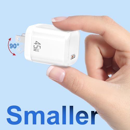 YISH 45W USB C Charger Block with 3.3FT USBC Charging Cable White - image 5