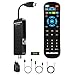 Decoder Digitale Terrestre 2025,Decoder per tv,Decoder DVB-T2,HD 1080P H.265 HEVC Main 10-Bit,Supporta le Funzioni USB WiFi/DLNA/Ethernet/PVR/Multimedia [Telecomando 2-in-1 con controllo TV] immagine
