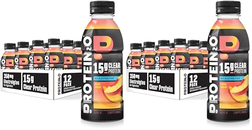 Image of Protein2o 15g Whey Protein Infused Water,Peach Mango,16.9 Oz Bottle,(Pack of 24)
