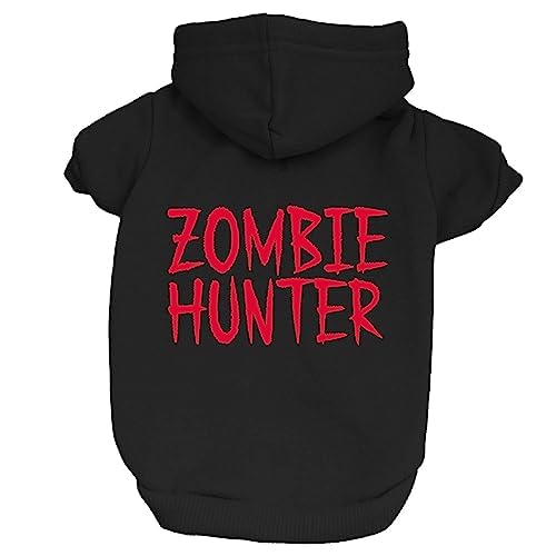 Disfraz Hoodie Zombie Hunter para Perro Talla Small Negro