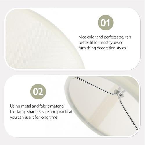 Cubierta Beige para Lámpara de Mesa y Aplique 3