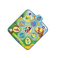 mophrati Dance Mat Toys Kids Game Toy Activity Blanket Games Baby Educational for Boys Girls Gym Xmas Birthday Play Present, Dinosaur Pattern, 90 * 90cm