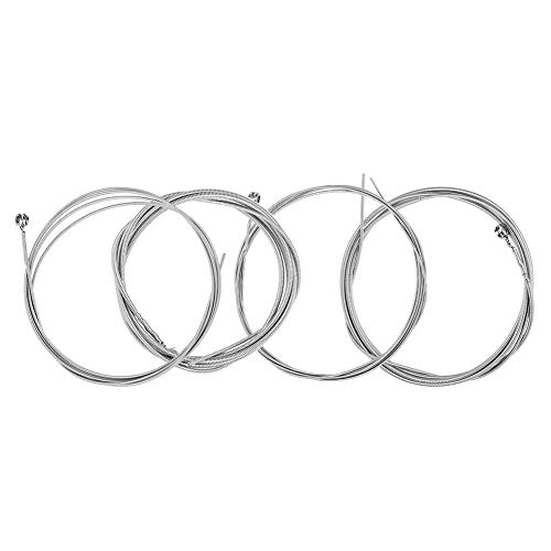 Cuerdas de bajo, cuerdas de bajo, 4 cuerdas de bajo con acero y aleación para instrumento de bajo...