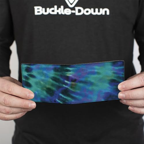 Buckle-Down Men's Bifold Wallet Tie Dye4
