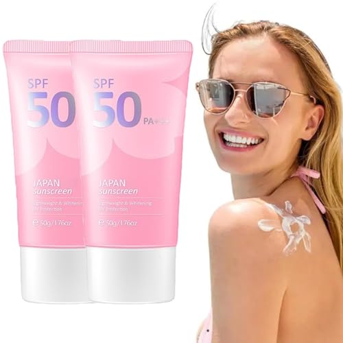 Japanese Sunscreen SPF 50 PA+++ Rosada Essence Cream 50g Moisturizing Sunscreen for Face (2)
