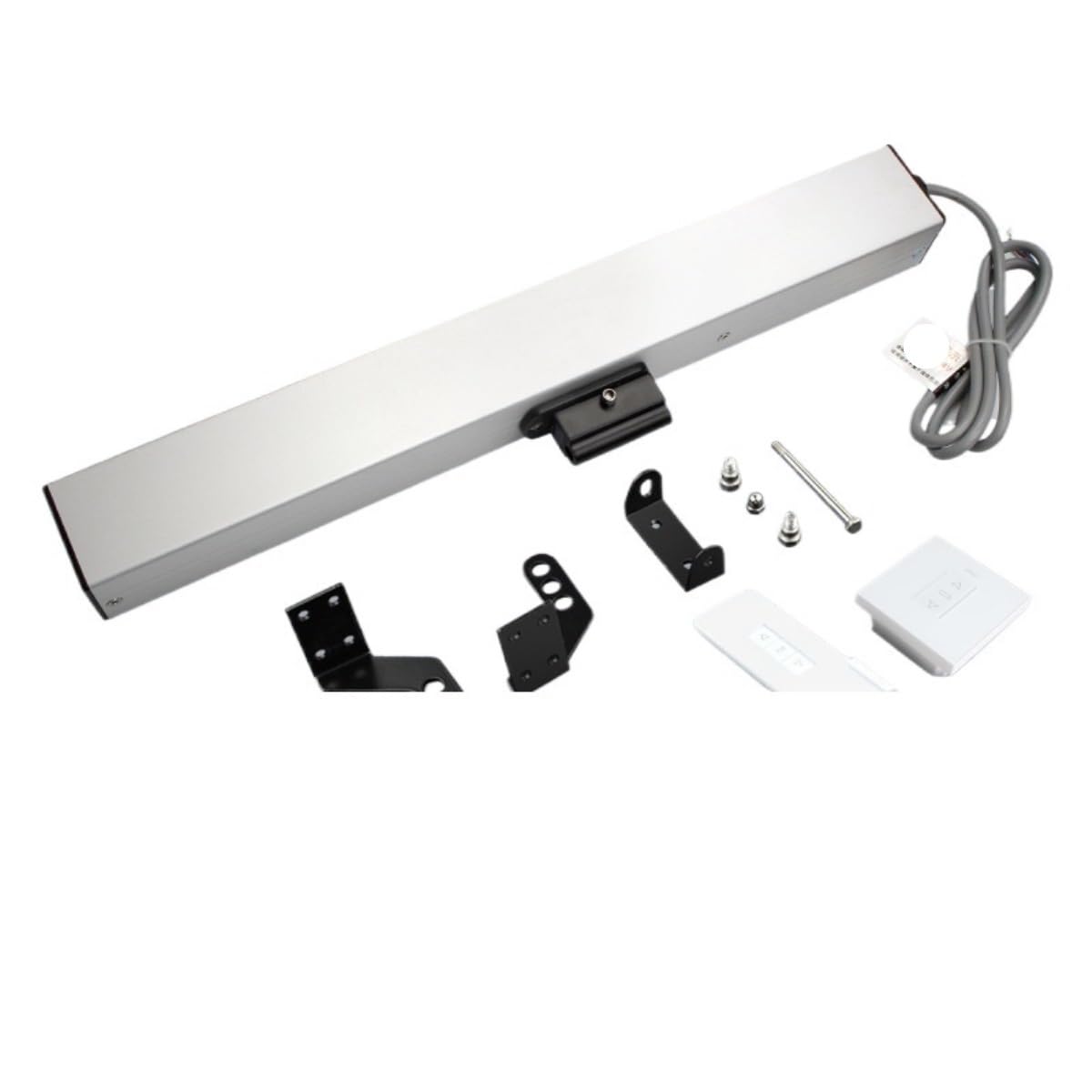 Ouvre-fenêtre automatique, actionneur d'ouvre-fenêtre électrique avec interrupteur mural et télécommande, ouvre-fenêtre motorisé à chaîne pour lucarnes et ventilation de toit(500mm)