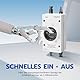 WSPIHO DC Trennschalter PV Anlage 32A 1200V,IP66 PV Trennschalter Solar Anschlusskasten für Solaranlage,PV Sicherungsautomat für Solarplatten