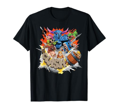 Clash of Clans Chaotic Battle Epic Group Shot T-Shirt