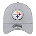 New Era Men's Gray Pittsburgh Steelers Perforated 39THIRTY Flex Hat
