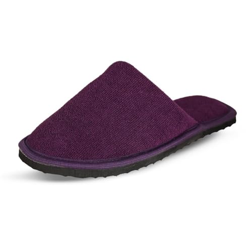 Image of Kids' Home Slippers For Boys Girls Unisex Kids Child Age 2, 3, 4, 5, 6, 7, 8, 9, 10 Years Age Soft Warm Cloth Indoor House Inside Use Woolen Winter Slippers Chappal