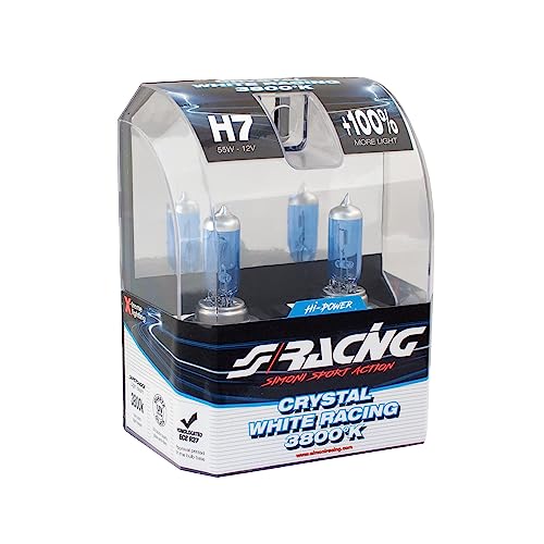 Simoni Racing CWR/H7 Halogen Bulb, Ice Weiß
