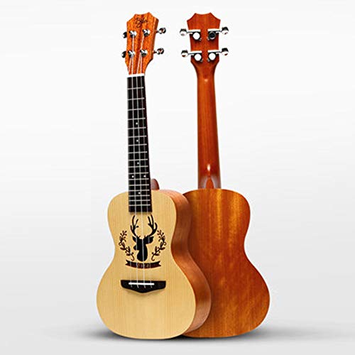 TnSok Guitare hawaïenne Instrument Ukulele Starter Guitare Ukulélé Cadeau Présent Naturel et Bois Brun Ukulele (Color… - Les Beatles, Paul McCartney, John Lennon, RIngo Starr, George Harrison TnSok Guitare hawaïenne Instrument Ukulele Starter Guitare Ukulélé Cadeau Présent Naturel et Bois Brun Ukulele (Color…