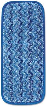 RCPQ820BLU - Microfiber Damp Mop, 27.9 cm (11"), Blue - HYGENï¾ Microfiber Wall/Stair Damp Mop, Rubbermaidï¾ - Case of 6