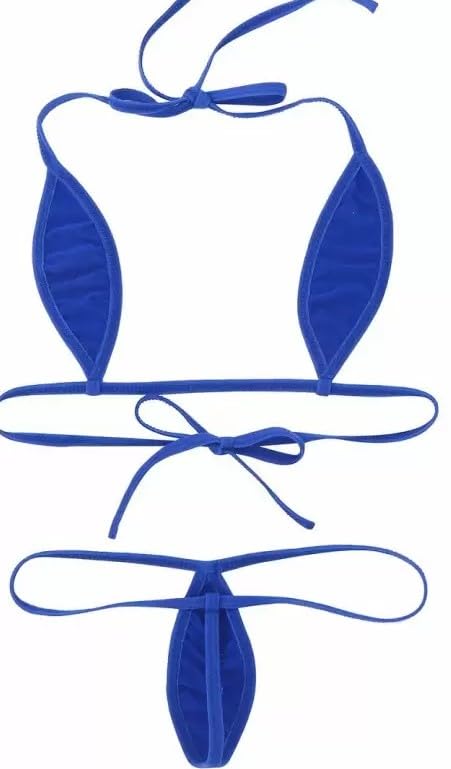 m.a.1 Women's Triangle Bikini Set with String Bottom,-picture-19
