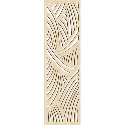 Image of 21 3 /8 inchW x 54 3 /8 inchH x 1 /4 inchT Chester Decorative Fretwork Wood Wall Panels, Birch