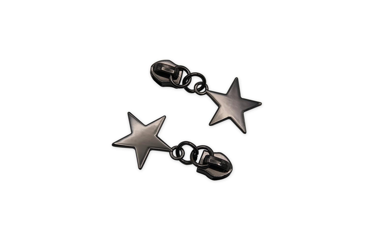 HOLSHUN #5 Zipper Sliders Zipper Pull 30pcs Bulk Heavy Duty Metal Gunmetal Pulls for #5 Nylon Coil Zippers Replacement Luxury Bag Hardware Luggage &