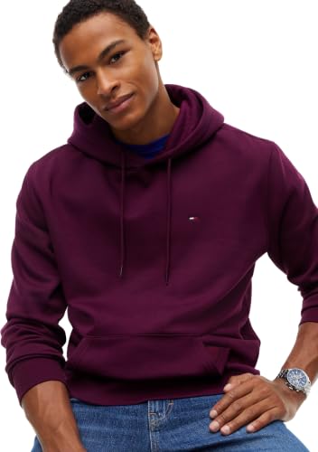Tommy Jeans Herren Kapuzenpullover TJM Reg S Flag Dm0Dm20742, Violett (Calypso Berry), 4XL – Ansicht 5