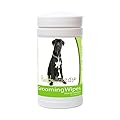 Healthy Breeds Dog Multi-Purpose Grooming Wipes for Cane Corso – Over 80 Breeds - Cleans Paw Pads, Skin Folds, Armpits, Face, Butt – 70 Count – Aloe and Oatmeal for Sensitive Skin