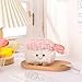 Apricot Lamb Sushi Plush Food Plushies Stuffed Animals for Kids, Soft Cute Plush Toys for Baby Girl and Boy, Fluffy Shrimp Sushi 3.5 Inches