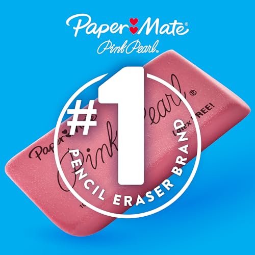 Image of Paper Mate Pink Pearl Erasers, Small, 36 Count