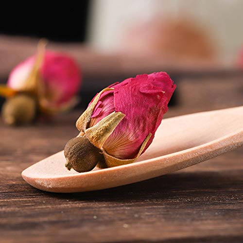 dried rose buds edible fragrant dried flowers for tea baking crafts potpourri - red rose buds 35oz